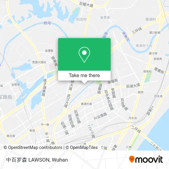 中百罗森 LAWSON map