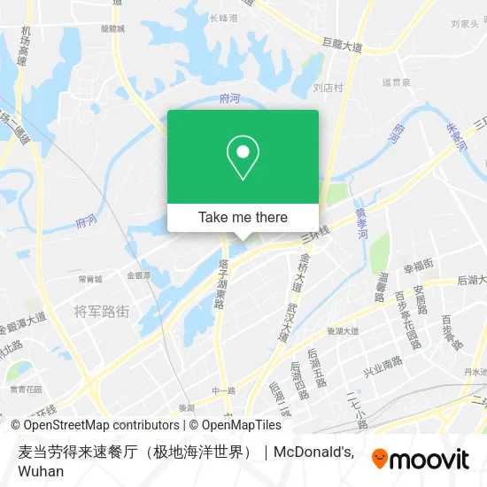 麦当劳得来速餐厅（极地海洋世界）｜McDonald's map