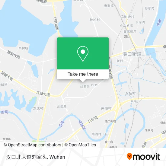 汉口北大道刘家头 map