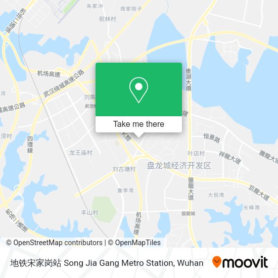 地铁宋家岗站 Song Jia Gang Metro Station map