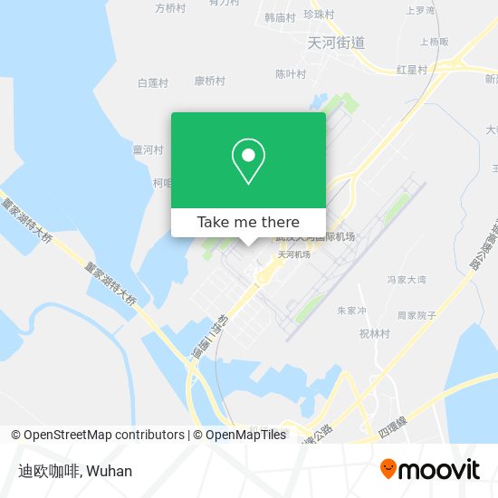 迪欧咖啡 map