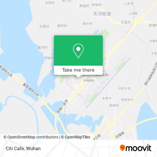 Citi Cafe map