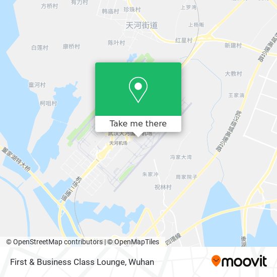 First & Business Class Lounge map