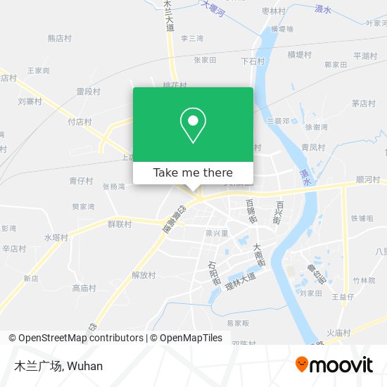 木兰广场 map