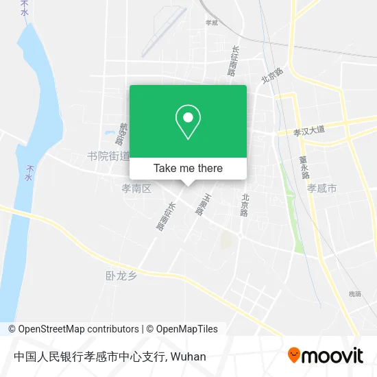 中国人民银行孝感市中心支行 map