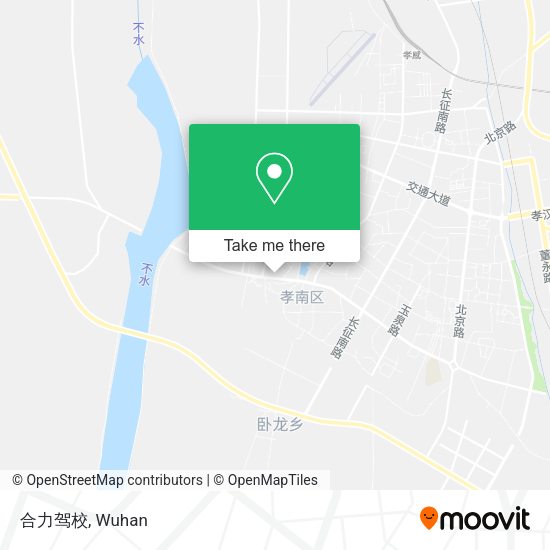 合力驾校 map