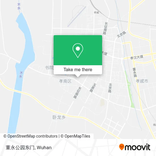 董永公园东门 map
