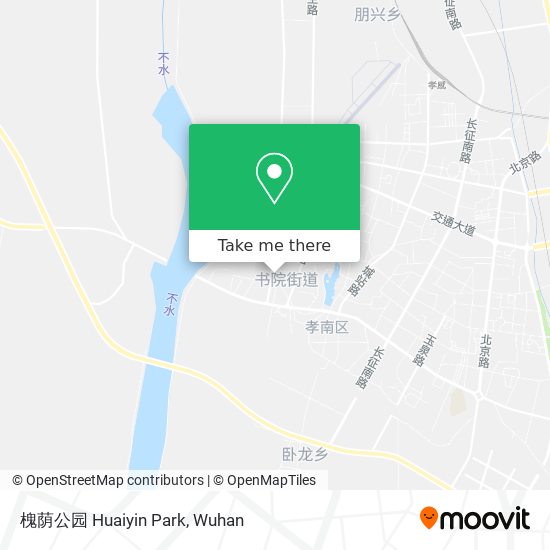 槐荫公园 Huaiyin Park map
