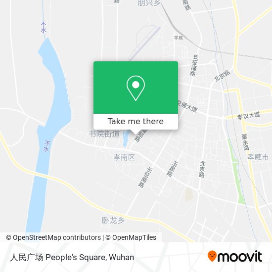 人民广场 People's Square map