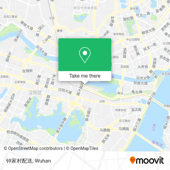 钟家村配送 map