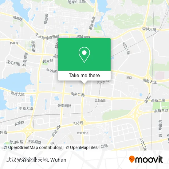 武汉光谷企业天地 map