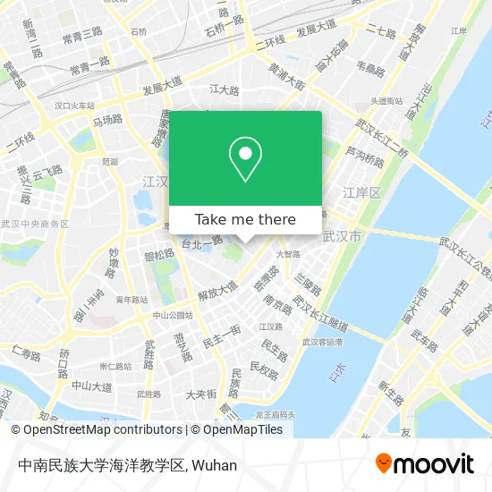 中南民族大学海洋教学区 map