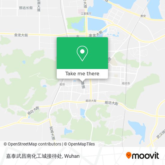 嘉泰武昌南化工城接待处 map