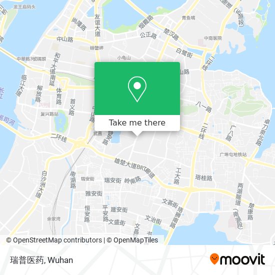 瑞普医药 map