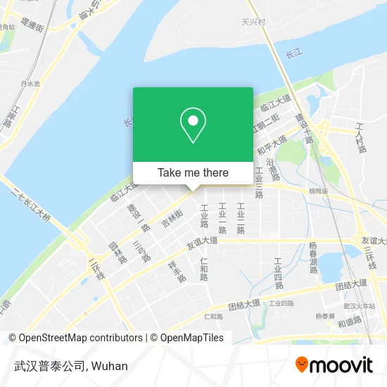 武汉普泰公司 map