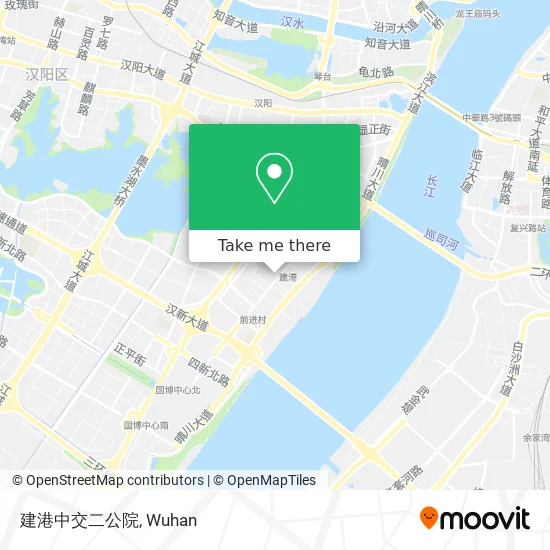建港中交二公院 map