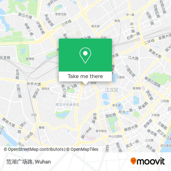 范湖广场路 map