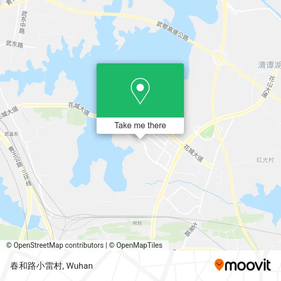 春和路小雷村 map