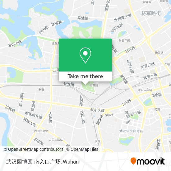 武汉园博园-南入口广场 map
