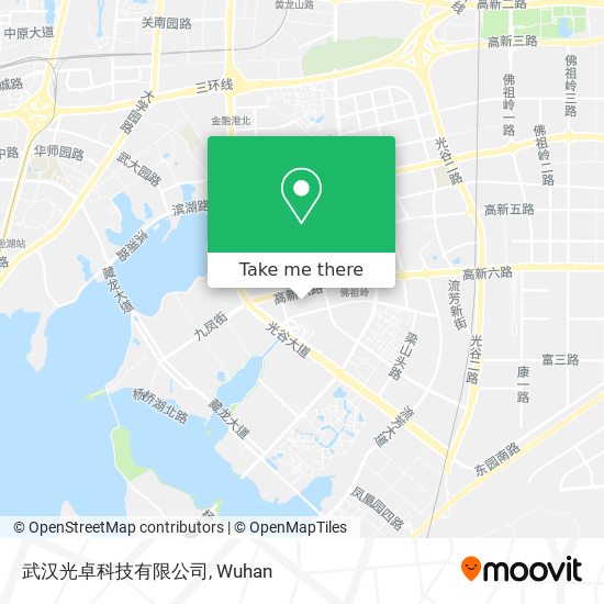 武汉光卓科技有限公司 map