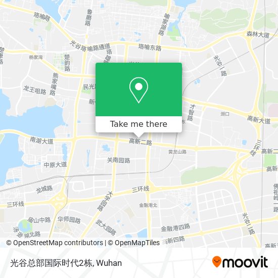 光谷总部国际时代2栋 map