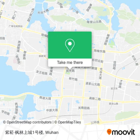 紫菘·枫林上城1号楼 map