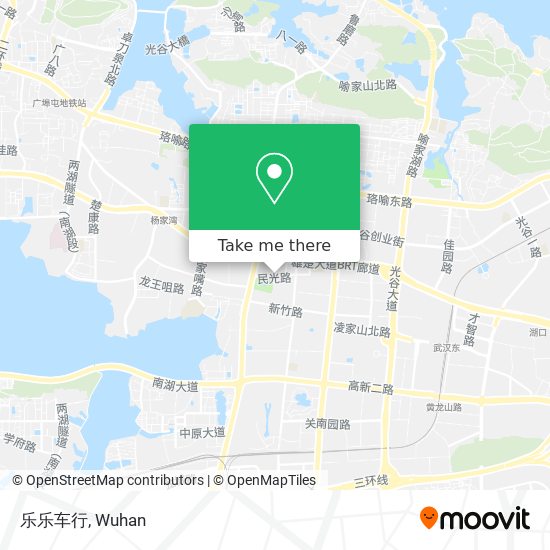 乐乐车行 map