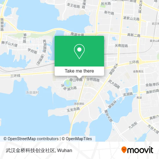 武汉金桥科技创业社区 map