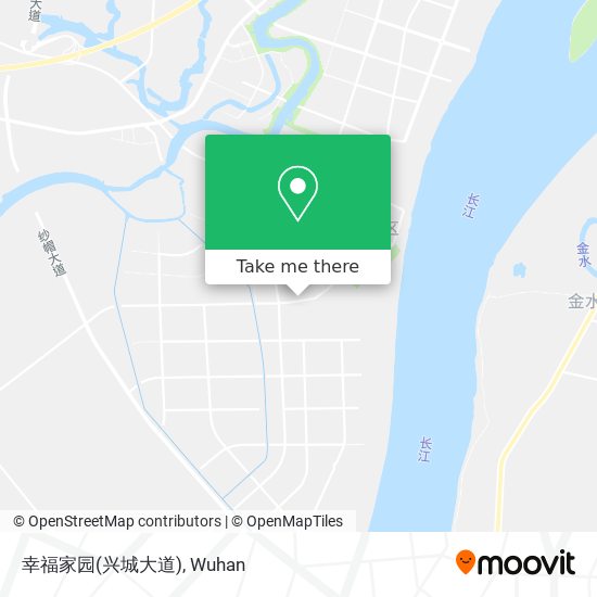 幸福家园(兴城大道) map
