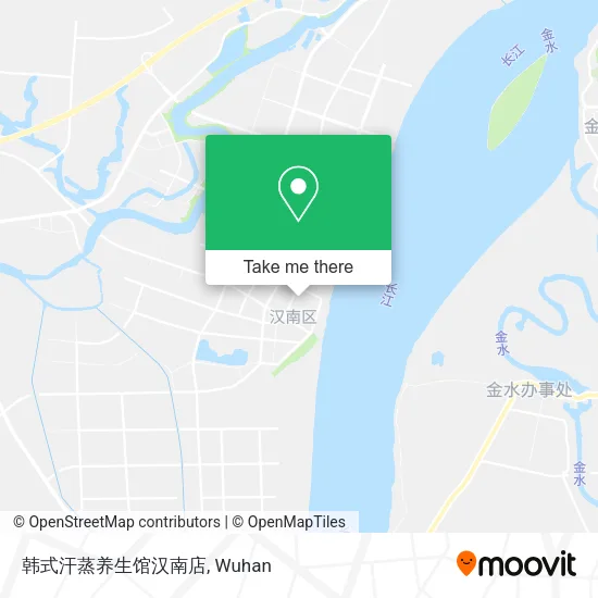 韩式汗蒸养生馆汉南店 map