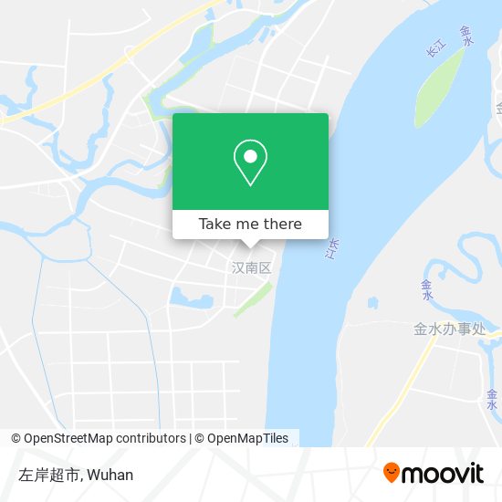 左岸超市 map