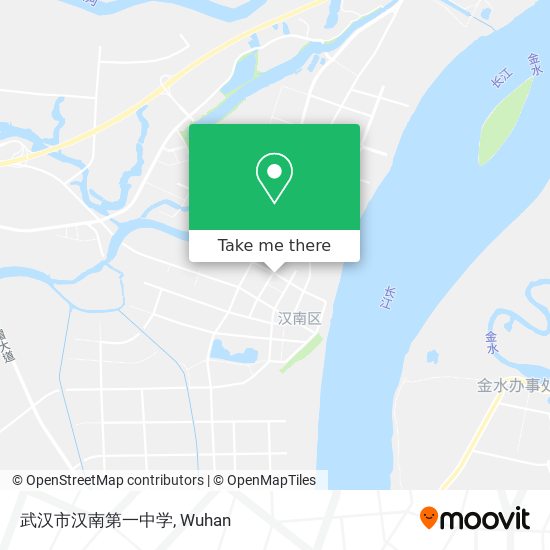 武汉市汉南第一中学 map