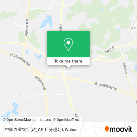 中国农业银行(武汉郑店分理处) map