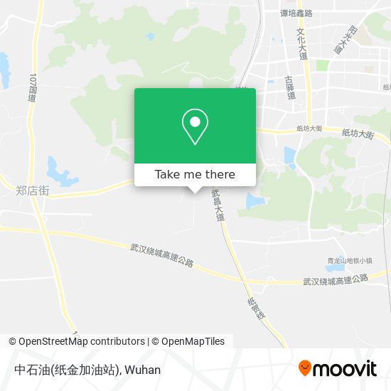 中石油(纸金加油站) map