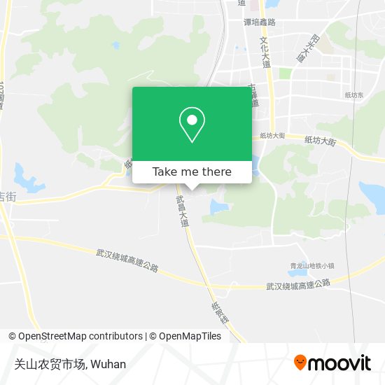 关山农贸市场 map