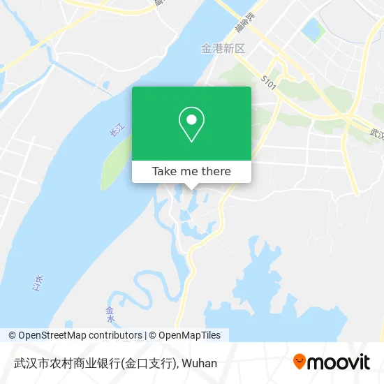 武汉市农村商业银行(金口支行) map