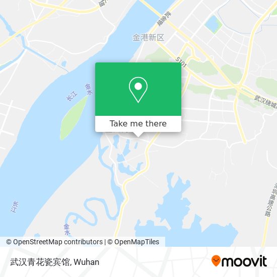 武汉青花瓷宾馆 map