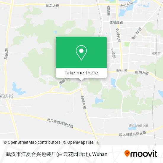 武汉市江夏合兴包装厂(白云花园西北) map