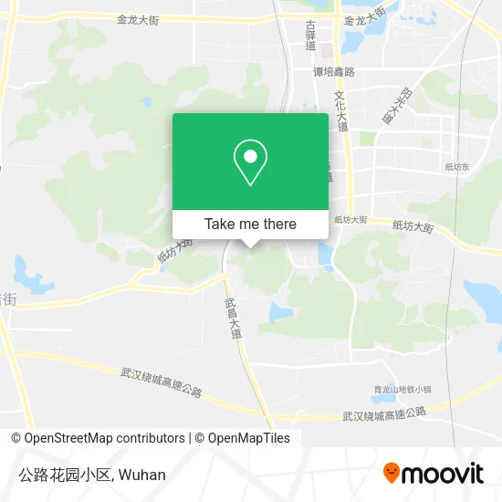 公路花园小区 map