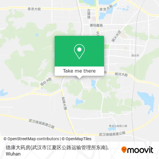 德康大药房(武汉市江夏区公路运输管理所东南) map