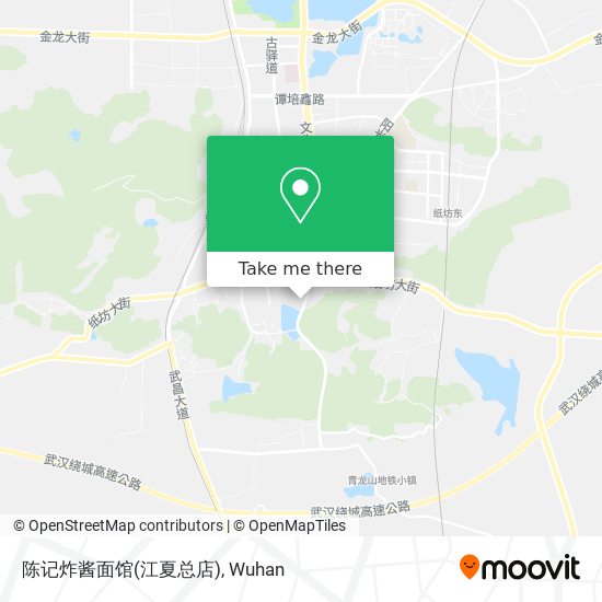 陈记炸酱面馆(江夏总店) map