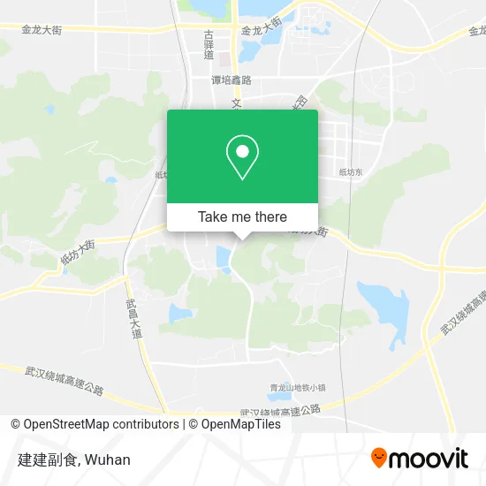 建建副食 map