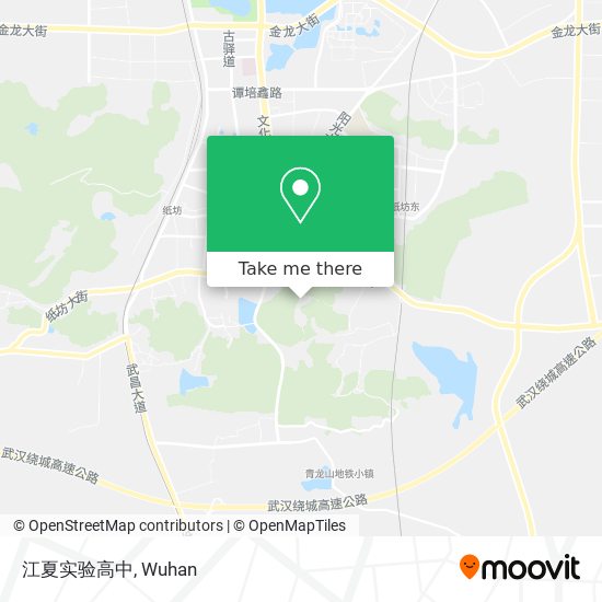 江夏实验高中 map
