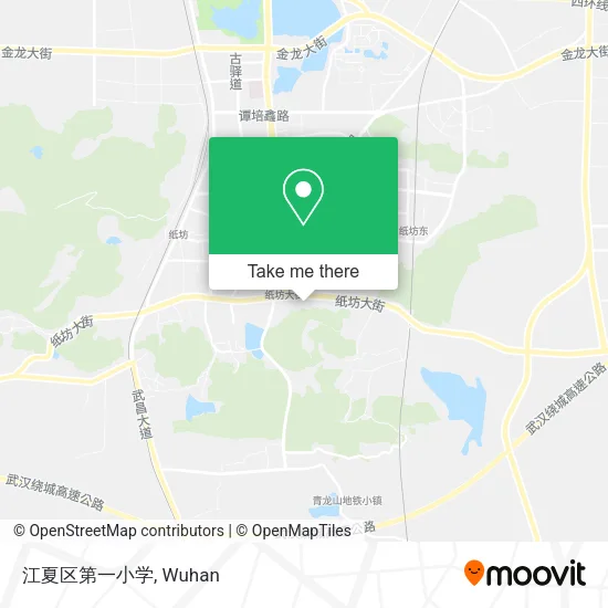 江夏区第一小学 map