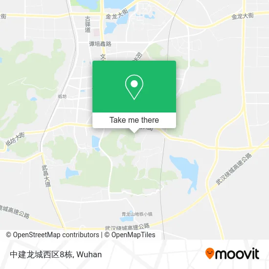 中建龙城西区8栋 map