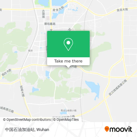 中国石油加油站 map