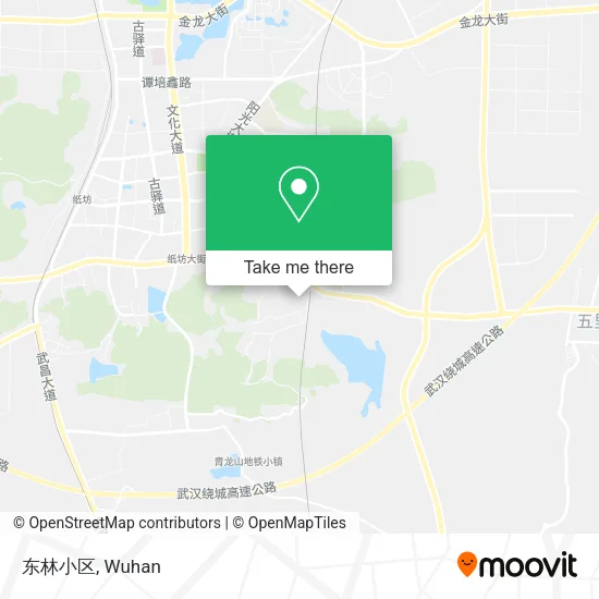 东林小区 map