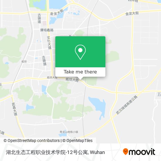 湖北生态工程职业技术学院-12号公寓 map