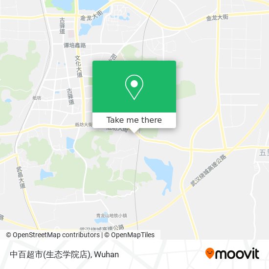 中百超市(生态学院店) map