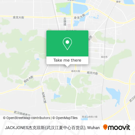 JACKJONES杰克琼斯(武汉江夏中心百货店) map